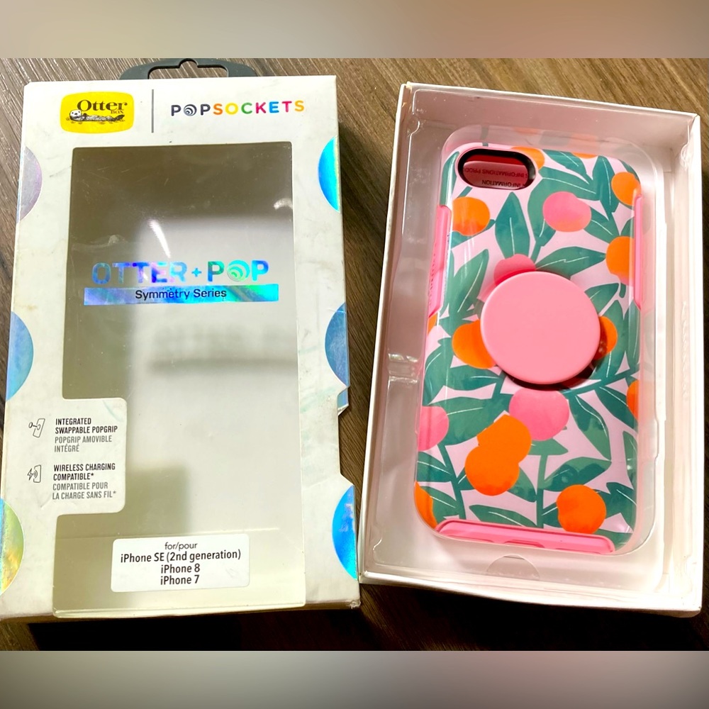 Otter + Pop Symmetry Series for iPhone SE (3rd & 2nd gen) & iPhone 8/7